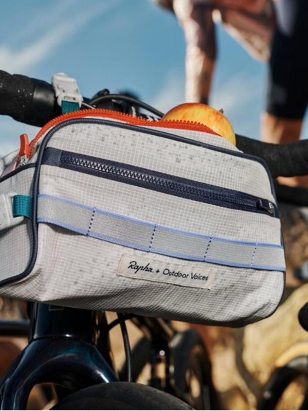 Rapha x Outdoor Voices cycling bar bag